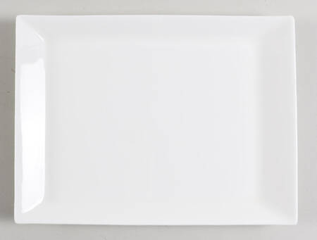 Nevaeh White (Bone) Rectangular Tray 11"