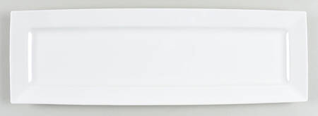 Nevaeh White (Bone) 17" Rectangular Tray by Fitz & Floyd