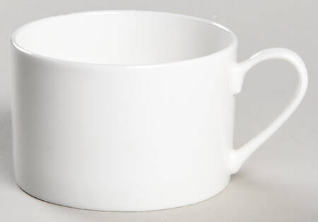 Nevaeh White (Bone) Flat Cup by Fitz & Floyd