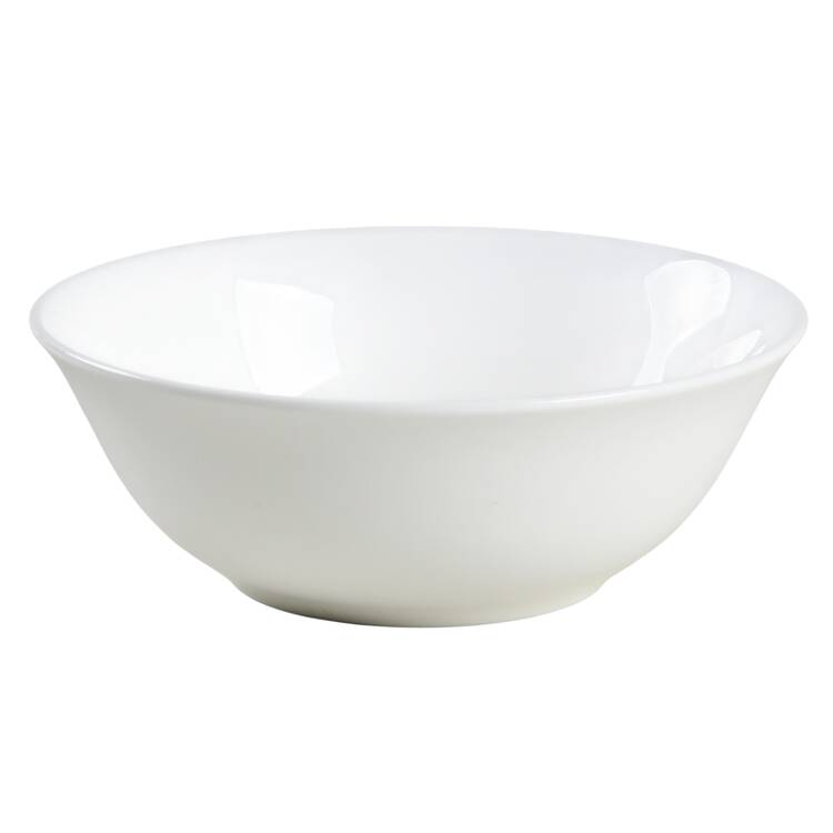 Nevaeh White (Bone) Fruit/Dessert (Sauce) Bowl