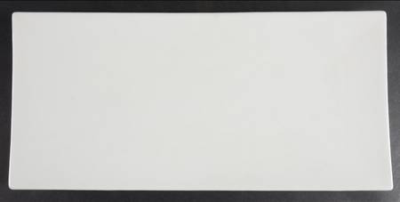 Nevaeh White (Bone) 15" Rectangular Tray
