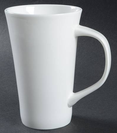 Nevaeh White (Bone) Latte Mug