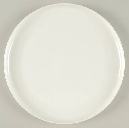 Nevaeh White (Bone) Coupe Salad Plate