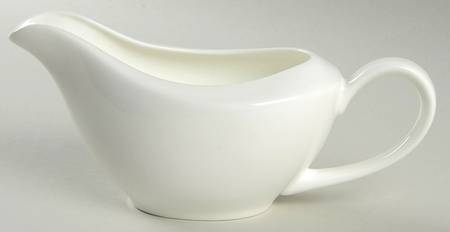 Nevaeh White (Bone) Gravy Boat