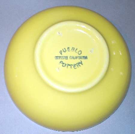 Pueblo Yellow Coupe Cereal Bowl