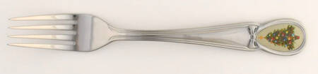Fiesta Christmas Tree Individual Salad Fork