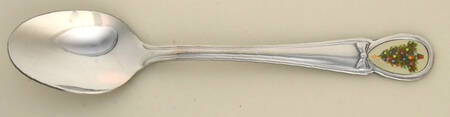 Fiesta Christmas Tree Place/Oval Soup Spoon