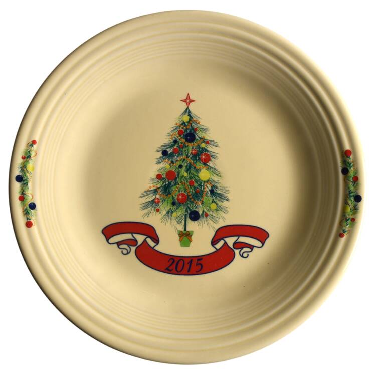 Fiesta Christmas Tree 2015 Collector Plate