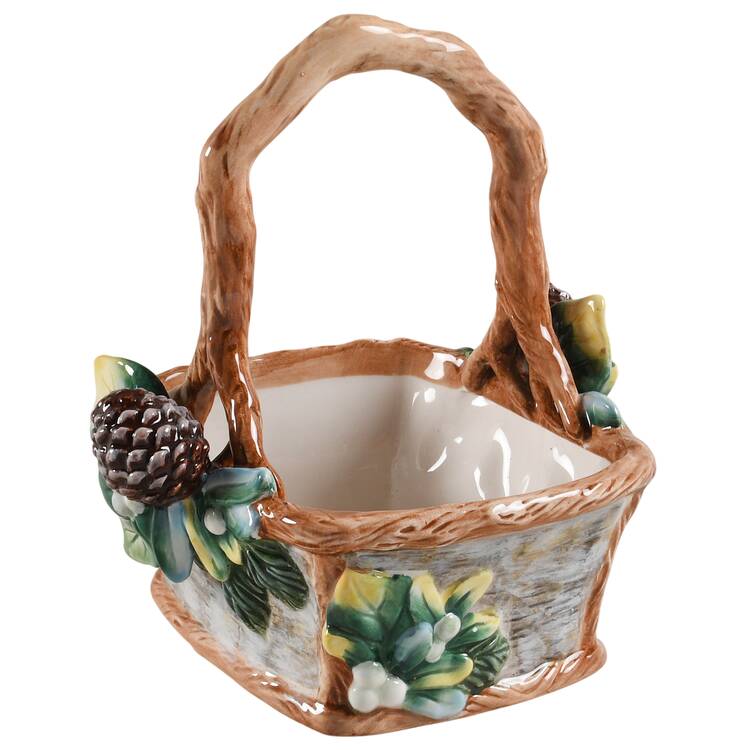 Winter Garden Centerpiece Basket