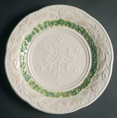 Winter Garden Salad Plate by Fitz & Floyd