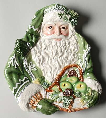 Winter Garden Figural Canape Plate
