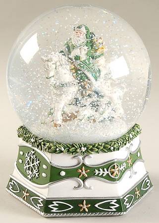 Winter Garden Water Globe