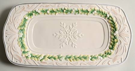 Winter Garden 13" Rectangular Tray