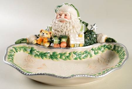 Winter Garden Figural Server