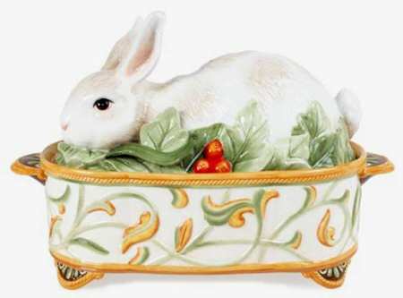 Florentina Figural Oval Covered Vegetable