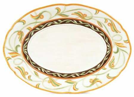 Florentina 17" Oval Serving Platter