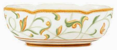 Florentina 13" Large Oval Salad Serving Bowl