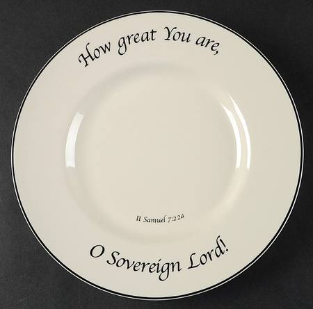 Praise Collection Salad Plate