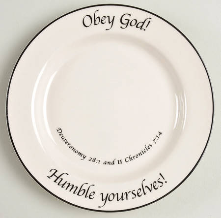 Psalms Collection Bread & Butter Plate