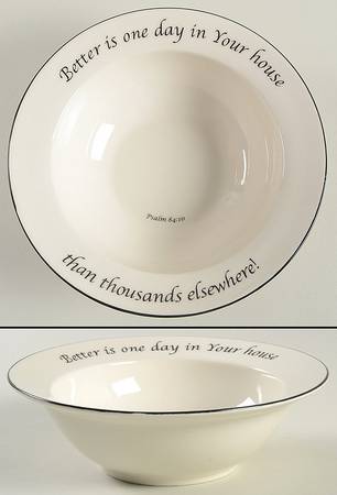 Psalms Collection Soup/Cereal Bowl
