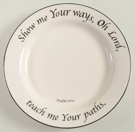 Psalms Collection Bread & Butter Plate