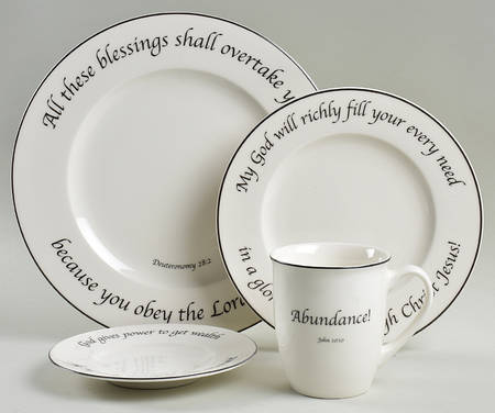 Prosperity Collection 4 Piece Place Setting