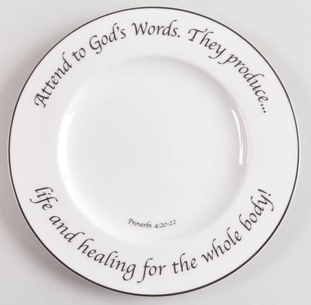 Health & Healing Collection Salad Plate