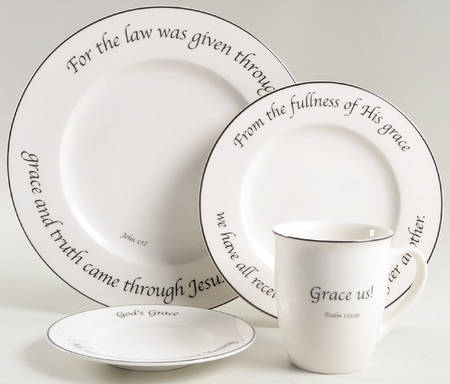 Grace Collection 4 Piece Place Setting