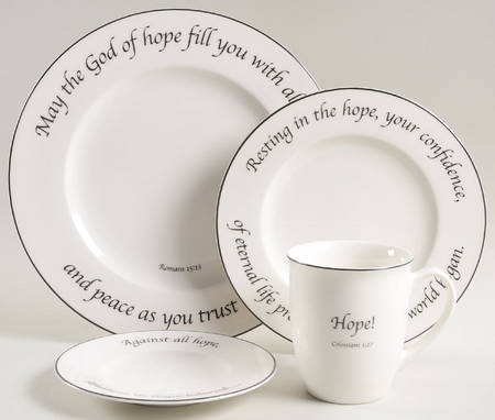 Hope Collection 4 Piece Place Setting