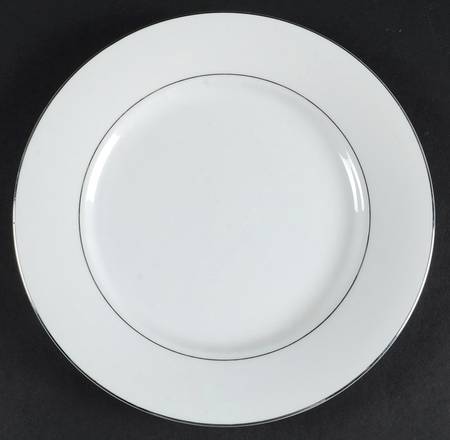 Classic Platinum Salad Plate