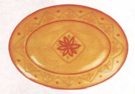 Verona 12" Oval Serving Platter