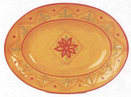 Verona 15" Oval Serving Platter
