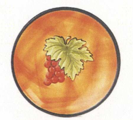 Torino Snack/Canape Plate