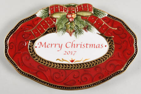Damask Holiday 2017 Annual Sentiment Tray