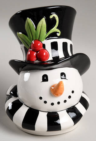 Frosty's Frolic Lid for Figural Cookie Jar