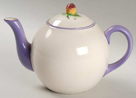 5882 Purple Individual Teapot & Lid