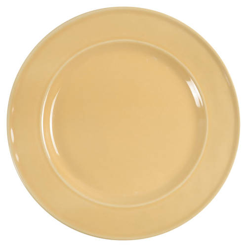 Fontina Yellow Salad Plate