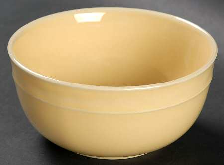 Fontina Yellow Oatmeal Bowl