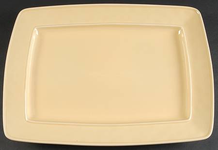Fontina Yellow 16" Rectangular Serving Platter