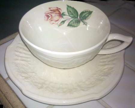FSX167 Flat Cup & Saucer Set