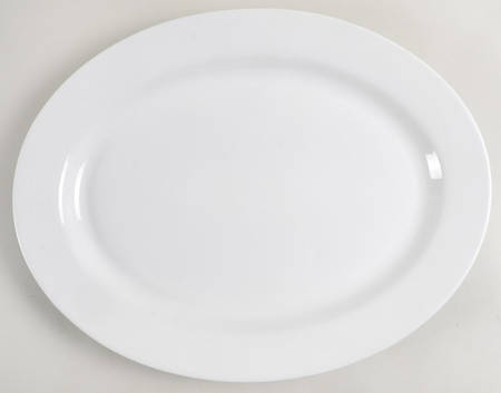 Everyday White (Porcelian) 16" Oval Serving Platter