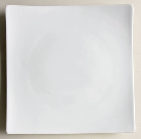 Everyday White (Porcelian) Square Dinner Plate