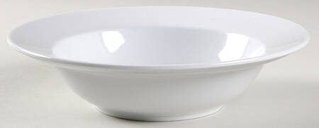 Everyday White (Porcelian) Rim Soup Bowl
