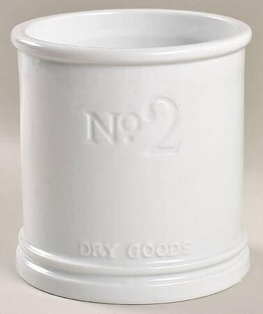 Everyday White (Porcelian) Medium Canister No Lid