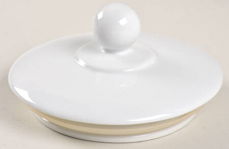 Everyday White (Porcelian) Lid for Large Canister