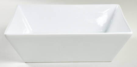 Everyday White (Porcelian) 8" Square Vegetable Bowl