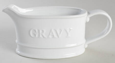 Everyday White (Porcelian) Gravy Boat