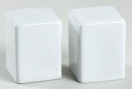 Everyday White (Porcelian) Salt & Pepper Set
