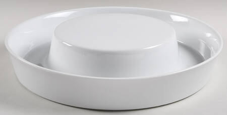 Everyday White (Porcelian) 1 Piece Cheese & Cracker Server