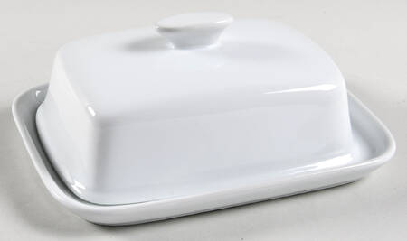 Everyday White (Porcelian) 1/4 Lb Covered Butter